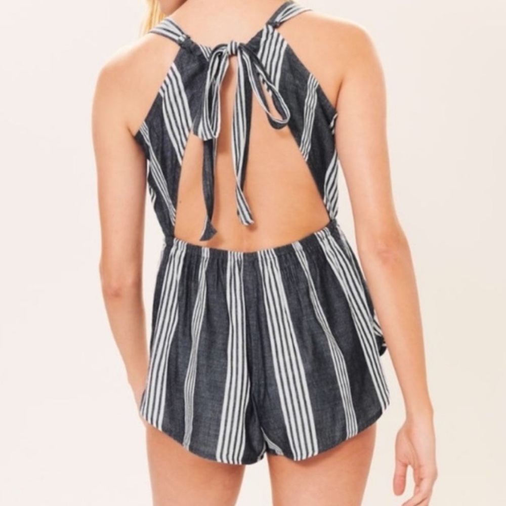 Abercrombie swim cover up romper